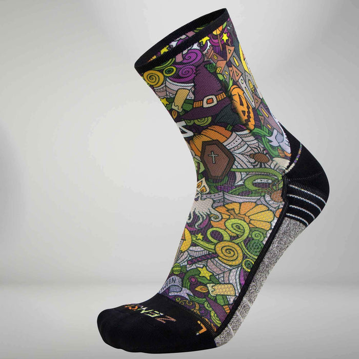 Halloween Collage Socks (Mini Crew)Socks - Zensah