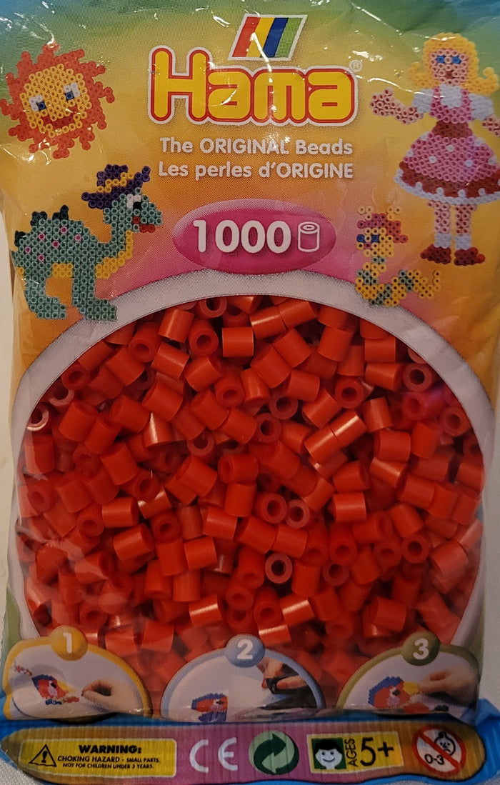Hama Beads - Red
