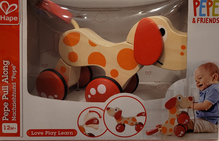 Hape Pepe Pull Along
