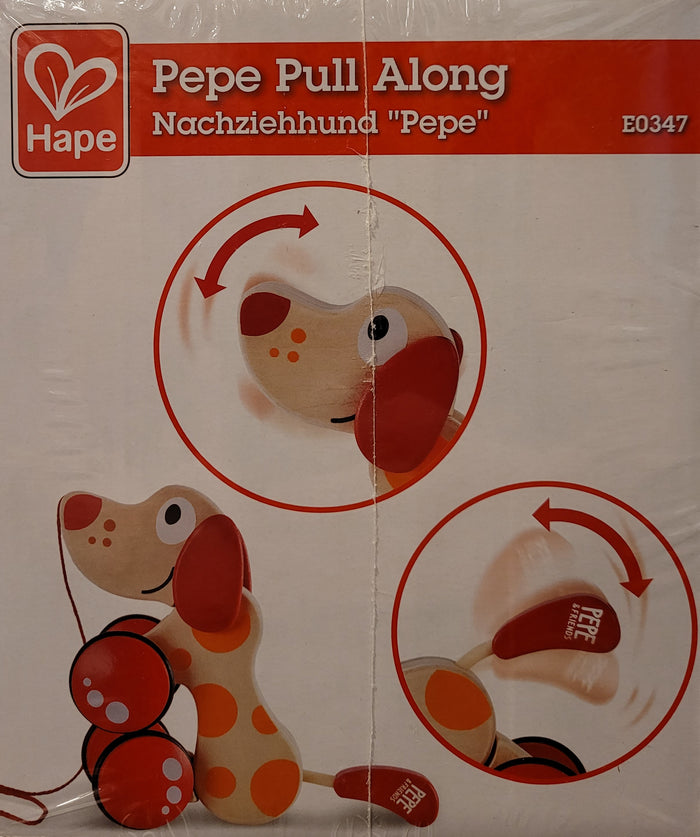 Hape Pepe Pull Along