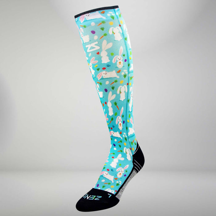 Happy Bunnies Compression Socks (Knee-High)Socks - Zensah
