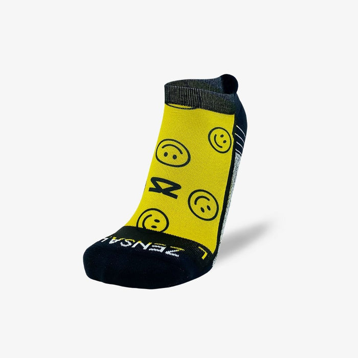 Happy Faces Running Socks (No Show)Socks - Zensah
