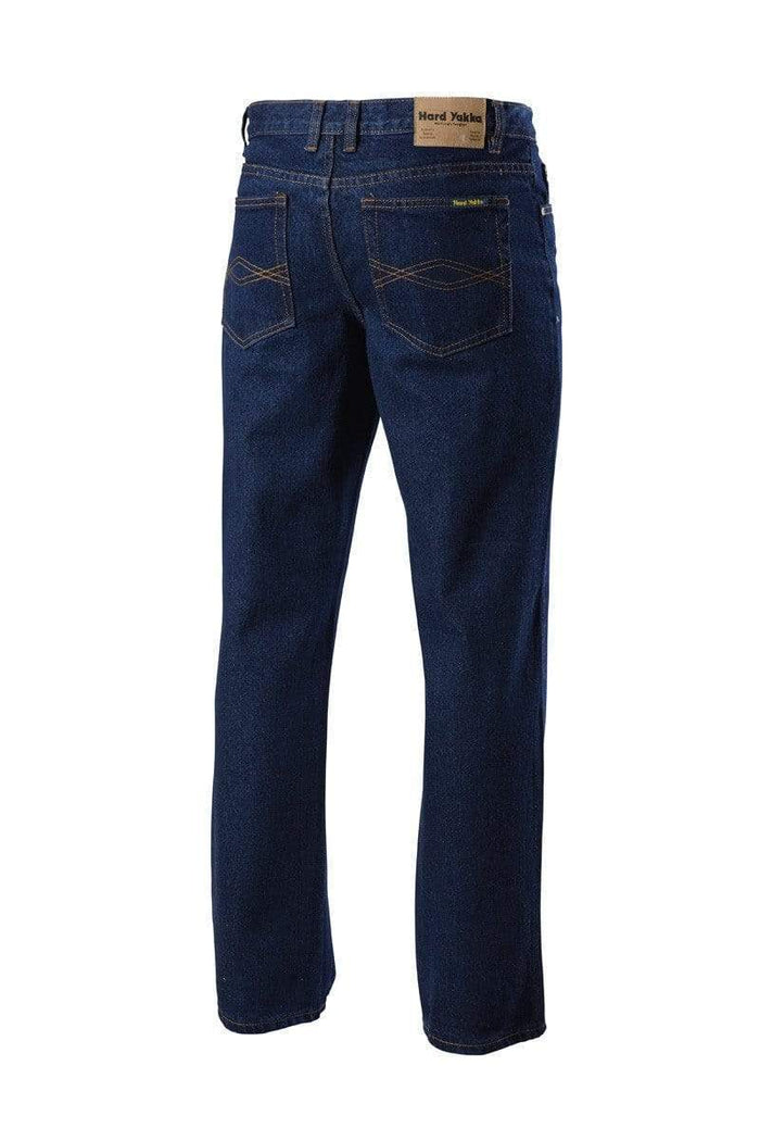 Hard Yakka Demin Wash Work Jeans Y03514 Work Wear Hard Yakka