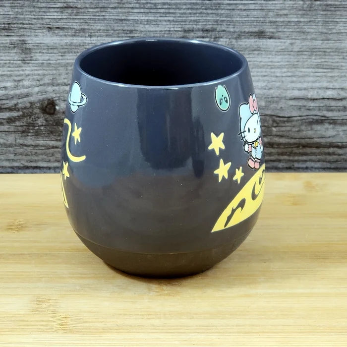 Hello Kitty Outer Space Mug Ceramic Holiday Coffee Tea Cup 21oz Blue Sky