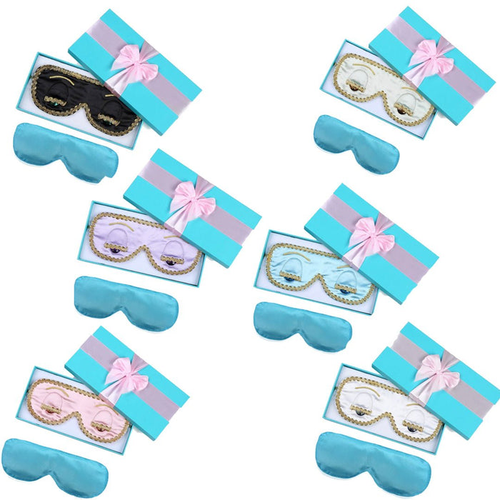 Holly Eye Cover in Technicolor – Audrey-Inspired Sleep Mask & Giftable Eye Pillow for Halloween & Everyday Glam - Utopiat