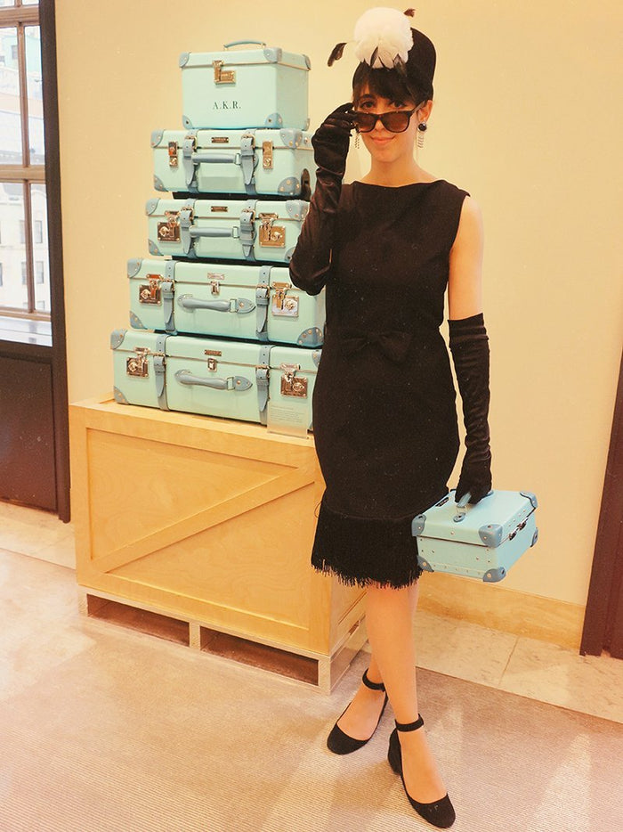 Holly Golightly Feather Hat Complete Costume Set (Rental) - Utopiat