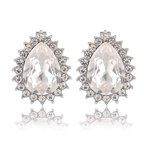 Holly Premium Crystal Earrings – Audrey - Inspired Sparkle for Halloween Glam & Everyday Sophistication - Utopiat