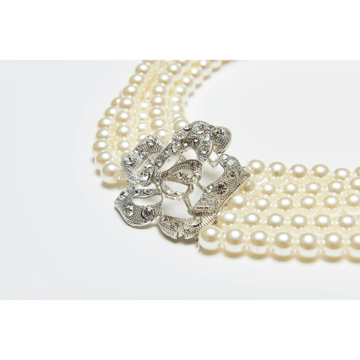 Holly — The 5-Strand Pearl Necklace - Utopiat