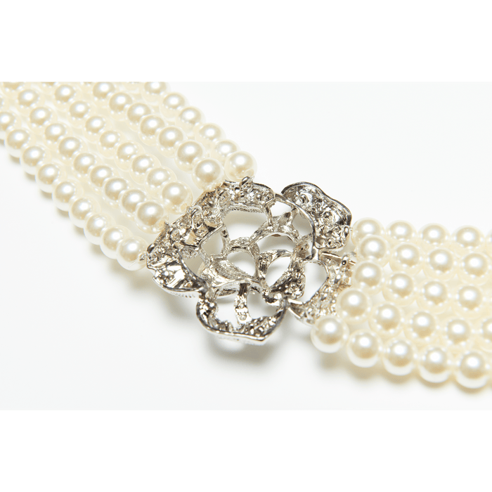 Holly — The 5-Strand Pearl Necklace - Utopiat