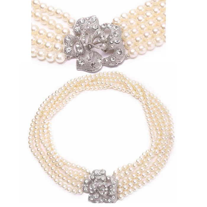 Mommy & Me Holly 5 - Piece Iconic Accessories Set – Audrey - Inspired Matching Jewelry Bundle for Halloween & Timeless Family Glamour - Utopiat