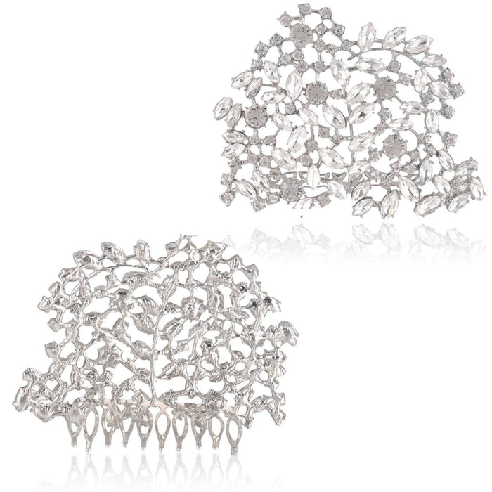 Holly Premium Crystal Tiara – Audrey - Inspired Sparkle for Halloween Regal Glam & Timeless Elegance - Utopiat