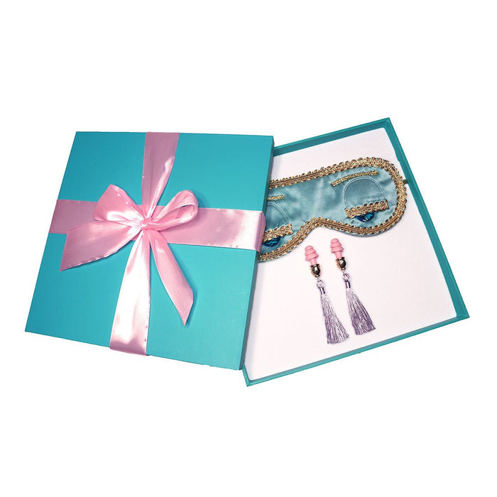 Holly — The Sleeping Beauty Eye Cover & Earplug / Earrings Set - Utopiat