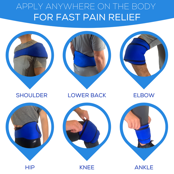 Hot & Cold Gel Pack – Reusable Neoprene Compress