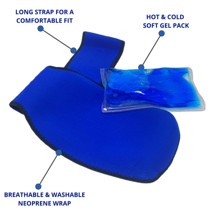 Hot & Cold Gel Pack – Reusable Neoprene Compress