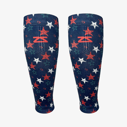 Illustrated Stars Compression Leg SleevesLeg Sleeves - Zensah