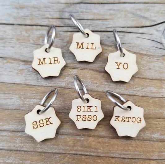 Katrinkles - Increase Decrease Stitch Markers