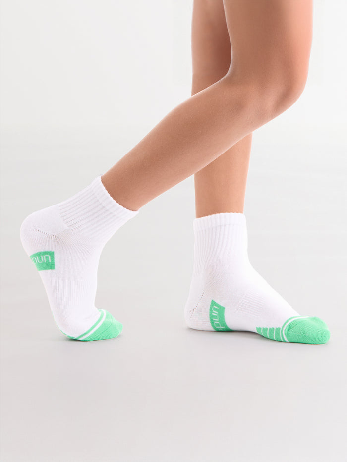 Kids Cushioned Sport Quarter Crew 5 Pack