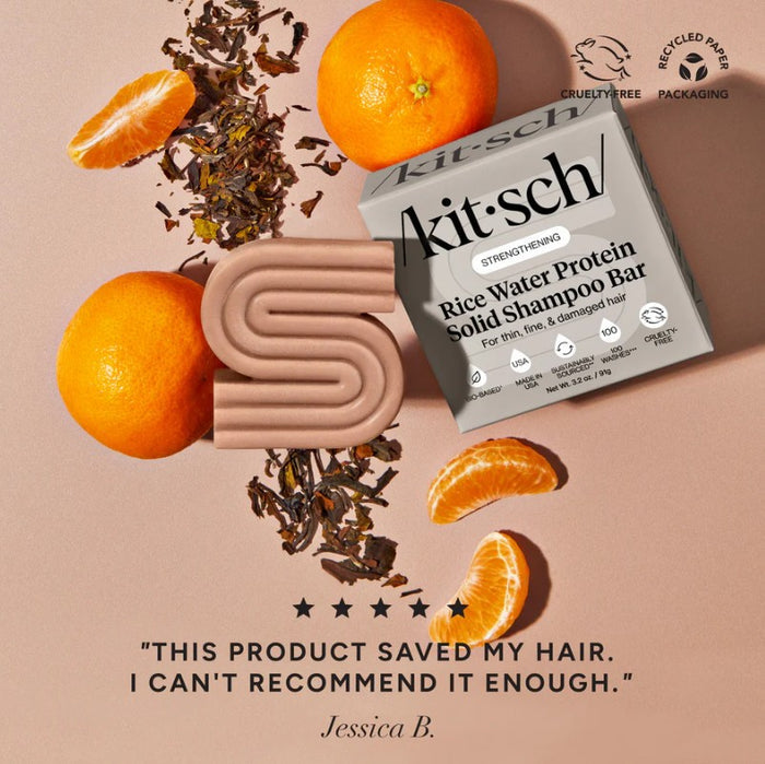 Kitsch Rice Water Shampoo & Conditioner Bar Bundle - 2pc