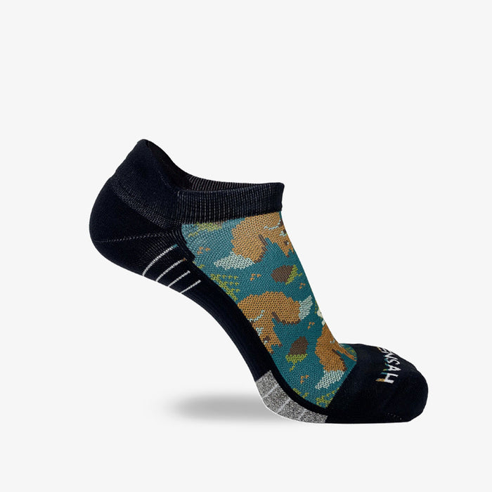 Knit Squirrels Running Socks (No Show)Socks - Zensah