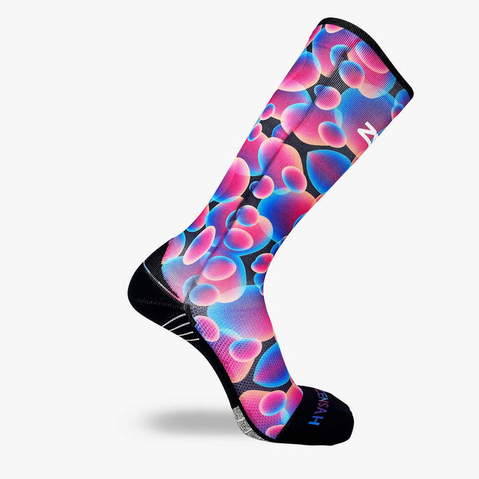 Lava Lamp Compression Socks (Knee-High)Socks - Zensah
