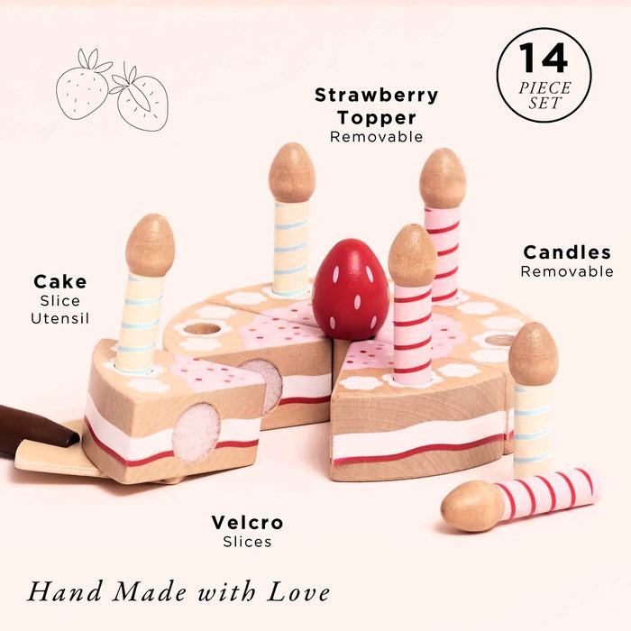 Le Toy Van Slicable Birthday Cake