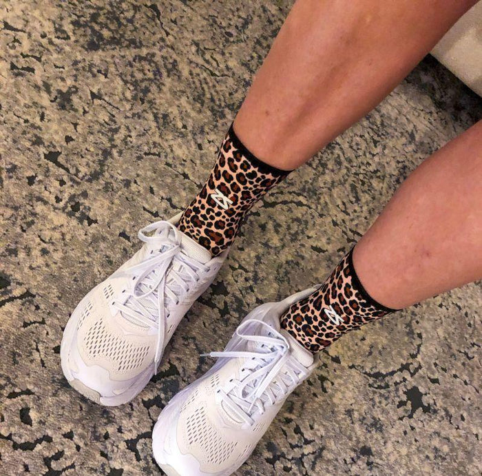 Leopard Socks (Mini-Crew)Socks - Zensah