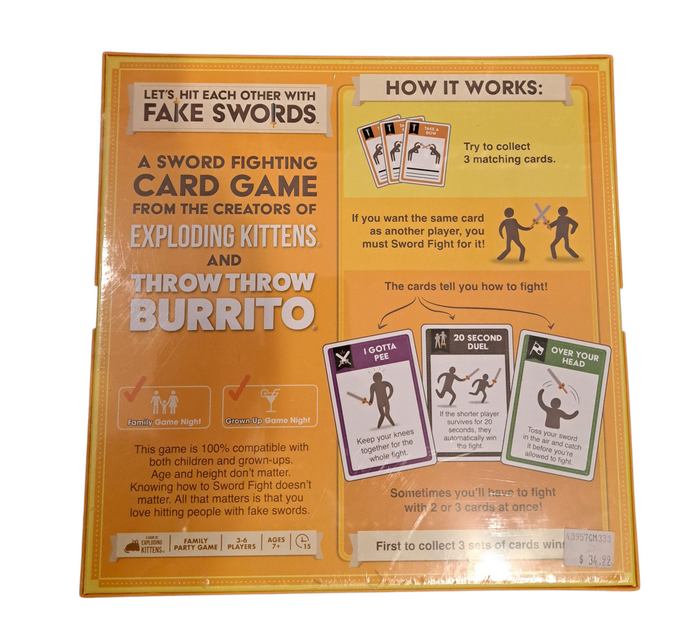 Let's Hit Each Other With Fake Swords