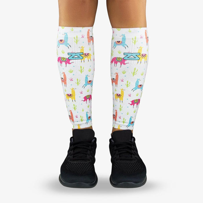 Llamas Compression Leg SleevesLeg Sleeves - Zensah