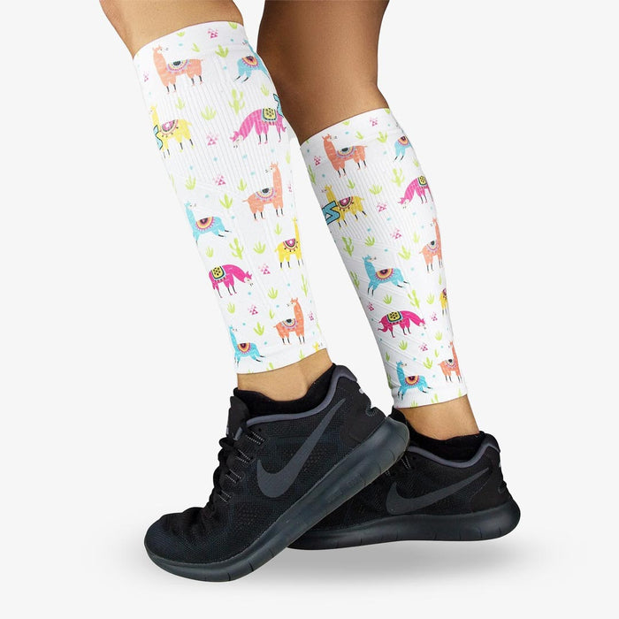 Llamas Compression Leg SleevesLeg Sleeves - Zensah
