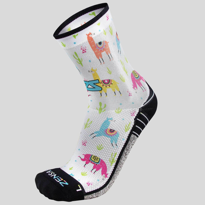 Llamas Socks (Mini-Crew)Socks - Zensah
