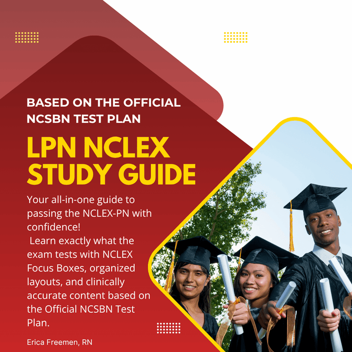 LPN NCLEX Study Guide: Based on the Official NCSBN Test Plan - Nursecaresuites - Online Healthcare BoutiquePDFLPN NCLEX content review.LPN NCLEX digital downloadLPN NCLEX prep