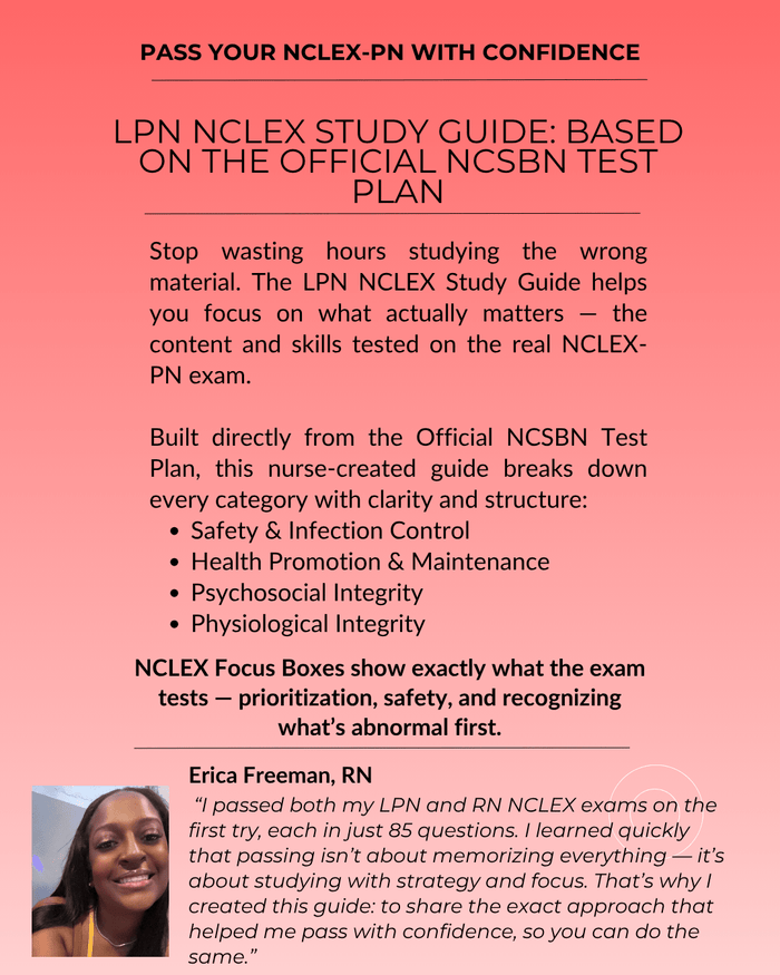 LPN NCLEX Study Guide: Based on the Official NCSBN Test Plan - Nursecaresuites - Online Healthcare BoutiquePDFLPN NCLEX content review.LPN NCLEX digital downloadLPN NCLEX prep