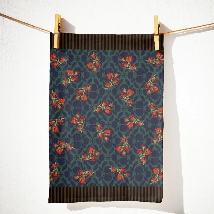 Lynette Reed Blossom Tea Towel - Leonora