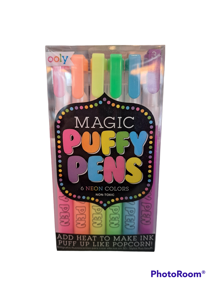 Magic Puffy Pens