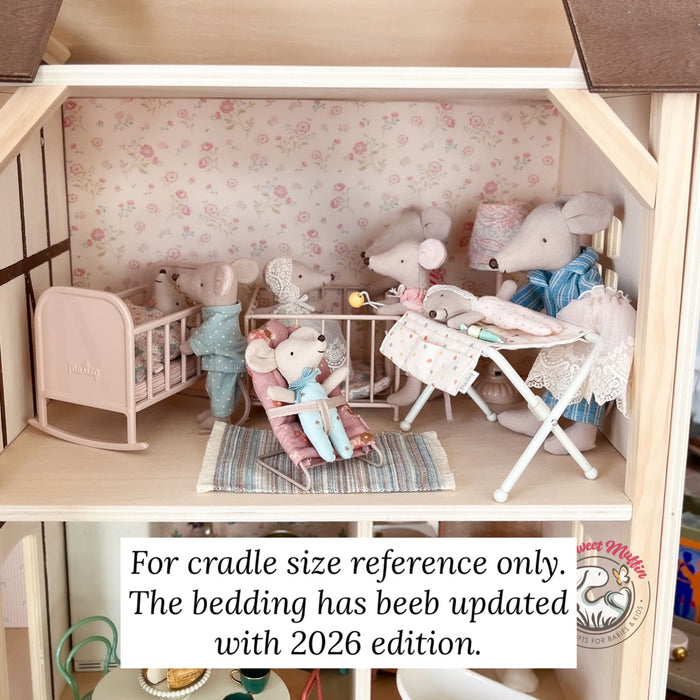 Maileg Metal Cradle for Baby Mouse, 2026