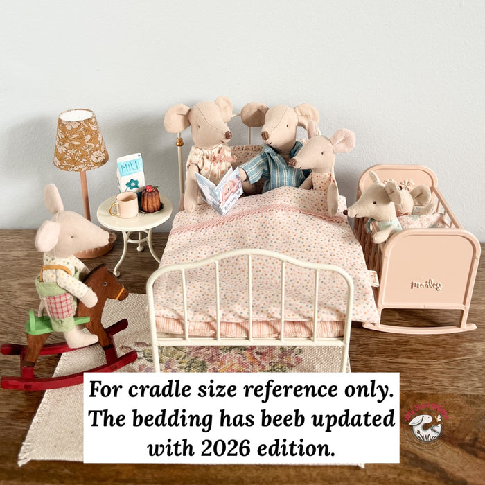 Maileg Metal Cradle for Baby Mouse, 2026