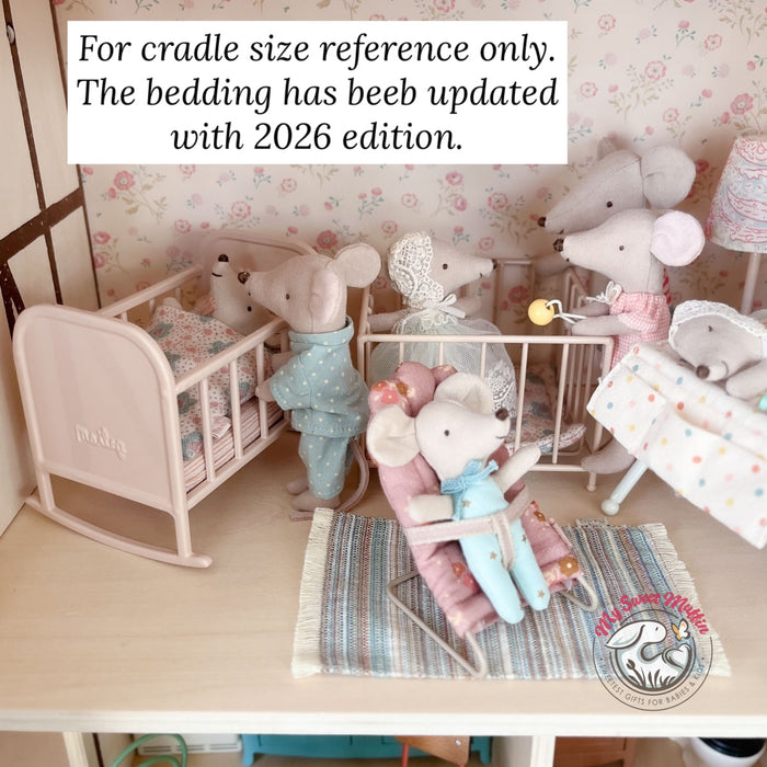 Maileg Metal Cradle for Baby Mouse, 2026