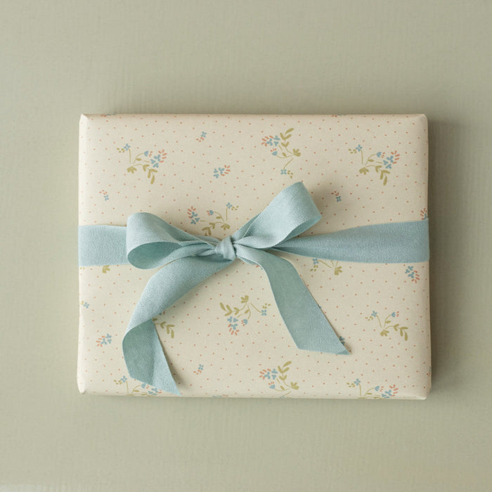 Maileg Wrapping Paper, Bae Blue, 11 yards