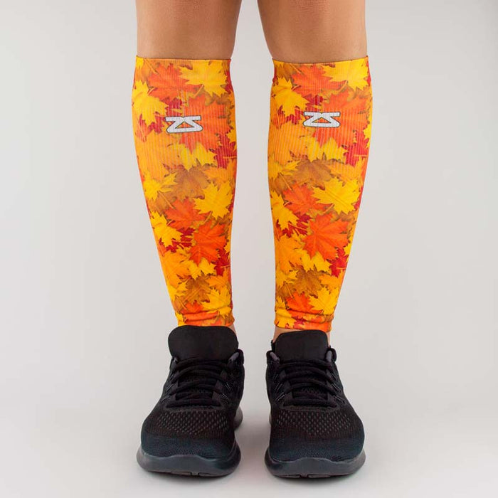 Maple Leaves Compression Leg SleevesLeg Sleeves - Zensah