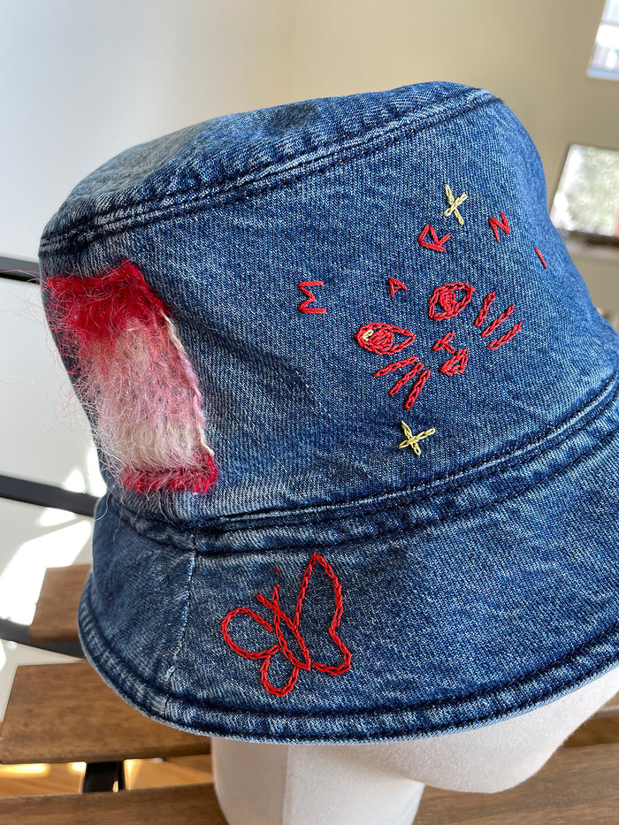 MARNI  CLMC0055LS DENIM HAT