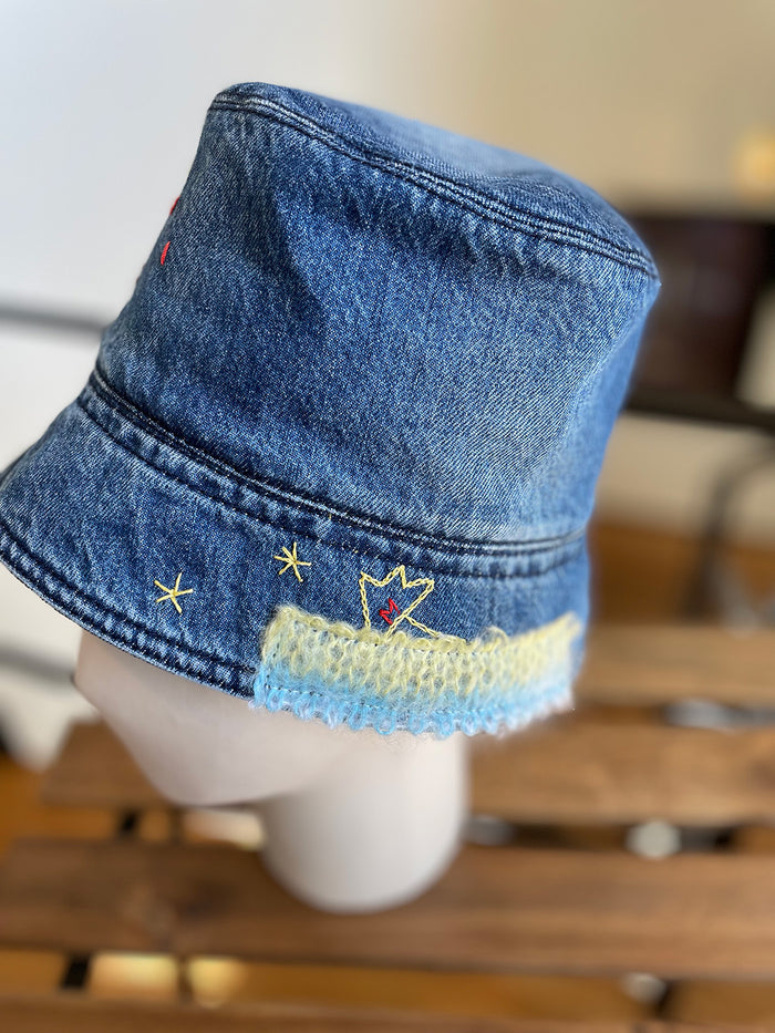 MARNI  CLMC0055LS DENIM HAT