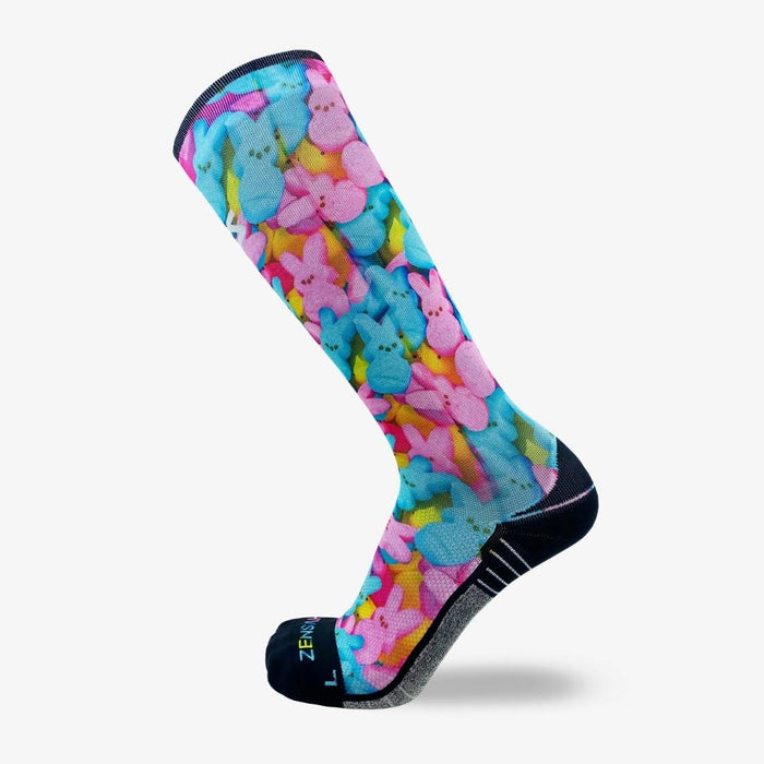 Marshmallow Chicks Compression Socks (Knee-High)Socks - Zensah