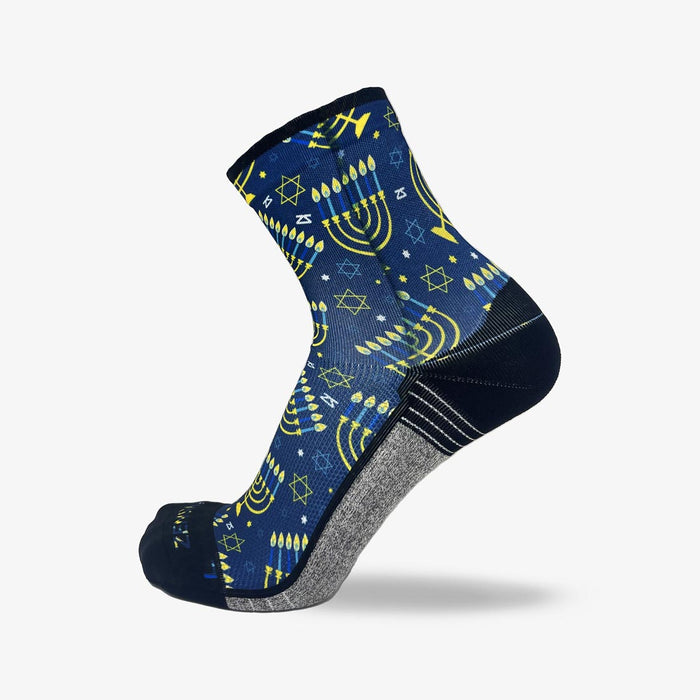 Menorahs and Stars Socks (Mini-Crew)Socks - Zensah