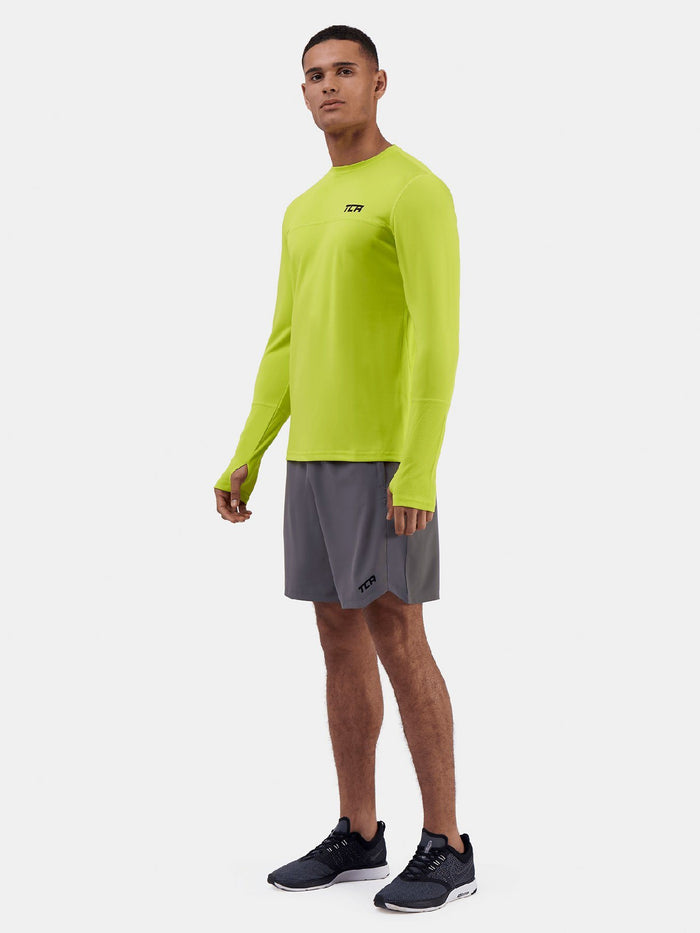 Men's Element Long Sleeve Running Crew Top