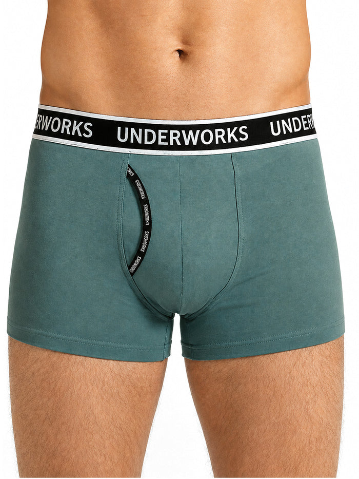 Men's Fly Front Trunk 3 Pack (Spaceman)