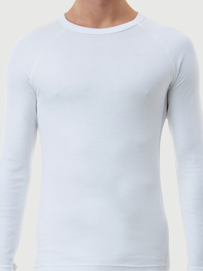Men's Heat Bods Cotton Long Sleeve Thermal 1 Pack