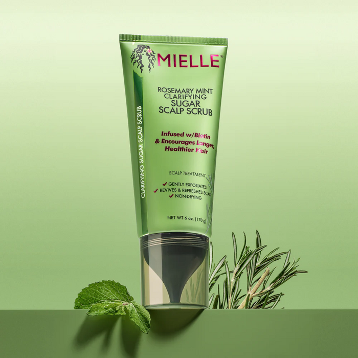 Mielle Organics Rosemary Mint Clarifying Sugar Scalp Scrub 6oz