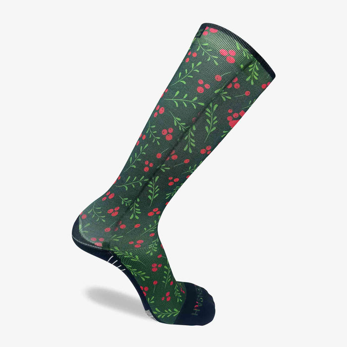 Mistletoe Compression Socks (Knee-High)