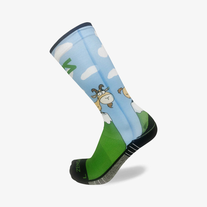 Mountaintop Goat Compression Socks (Knee-High)