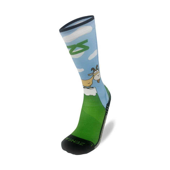 Mountaintop Goat Compression Socks (Knee-High)